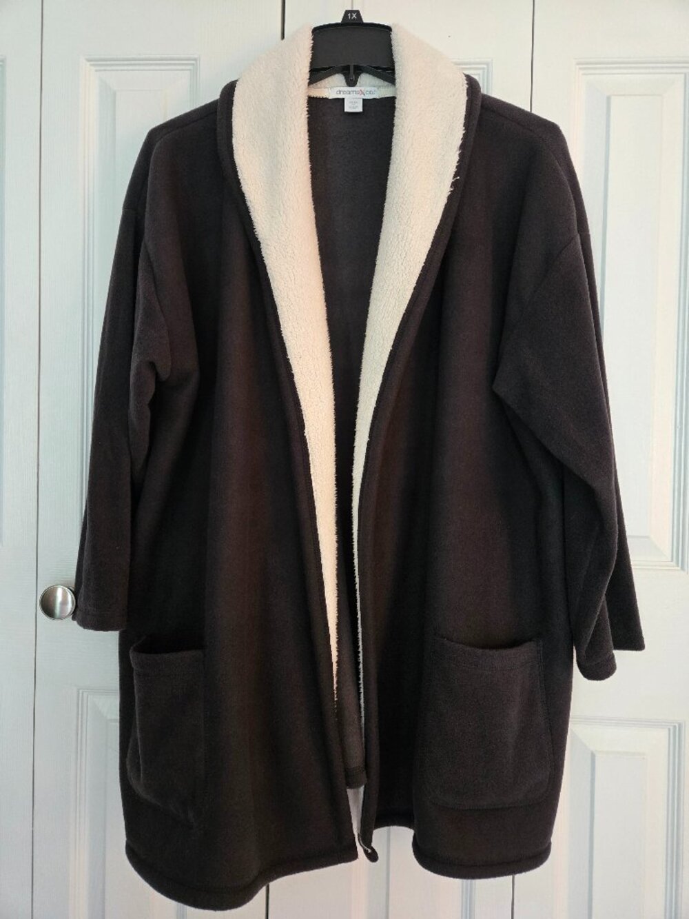 Warm fuzzy overcoat